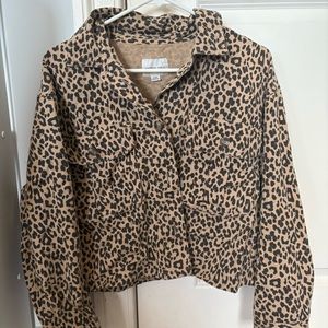 Animal Print Light Weight Jacket